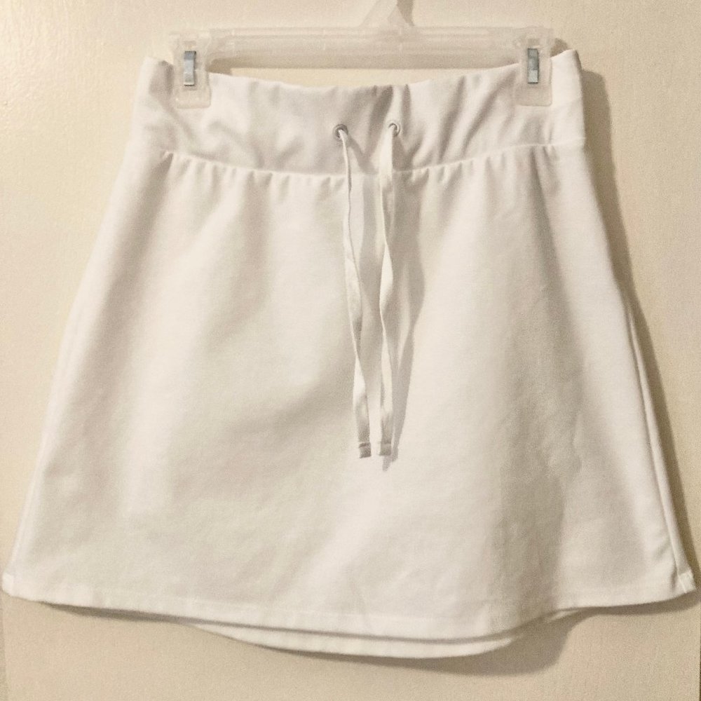 White Athletic Skirt